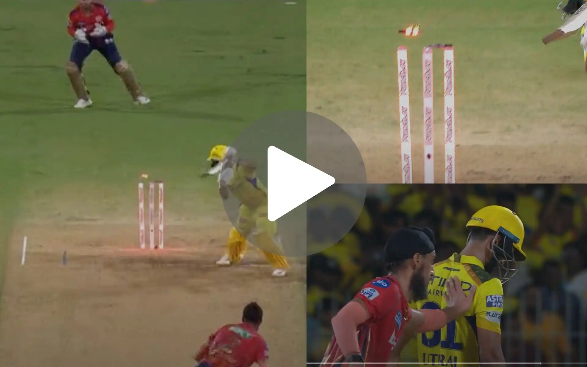 [Watch] Gaikwad's Powerful Knock Ends As Arshdeep Singh Chops Him Down